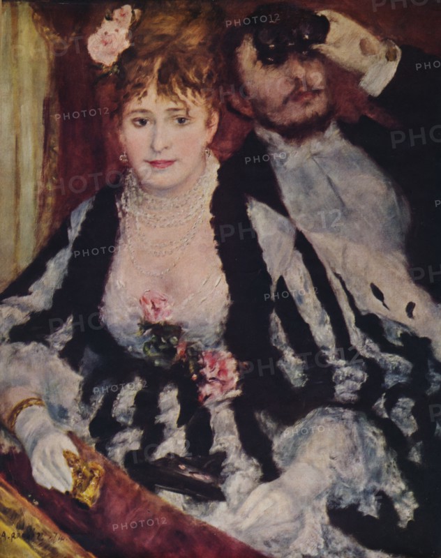 La Loge', 1874, (1935).