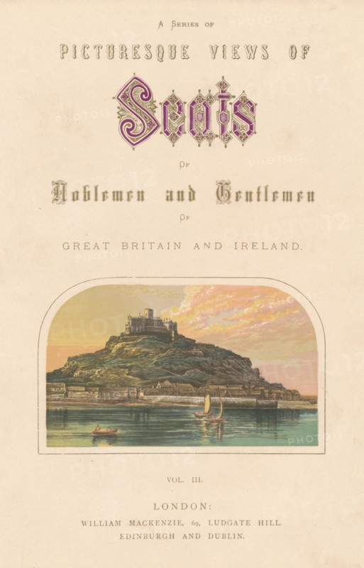 St Michael's Mount, c1880.