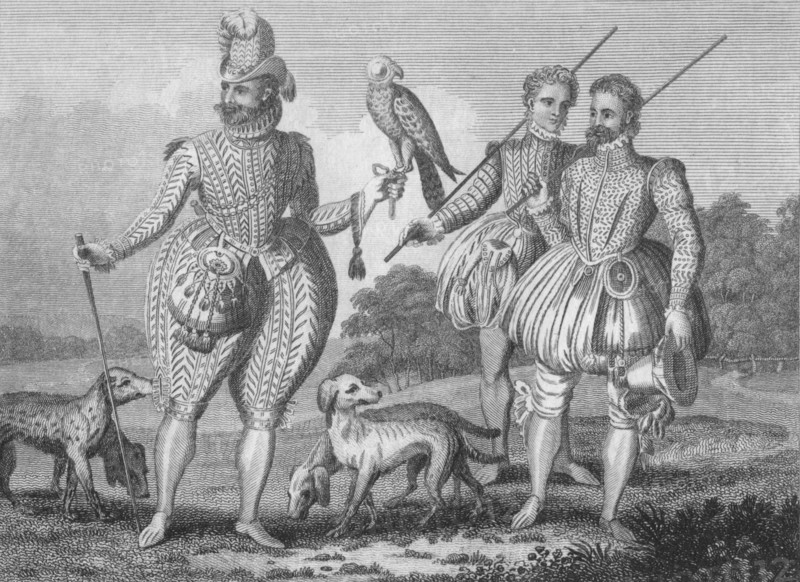 A Sportsman of the 16th Century', (c1798).