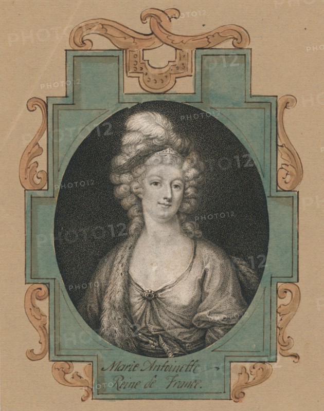 Marie Antoinette, Reine de France', (19th century).