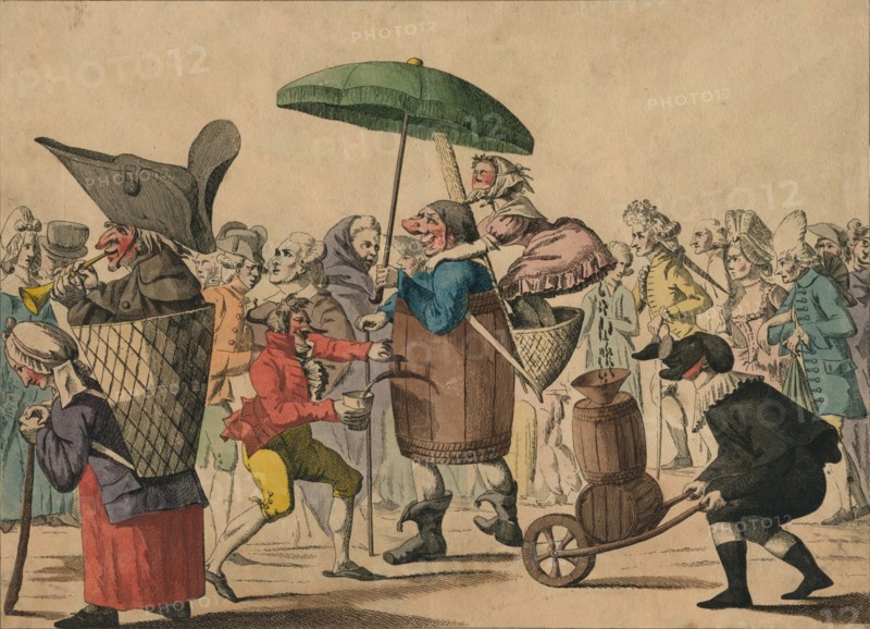 Folies De Carnaval', late 18th-early 19th century.
