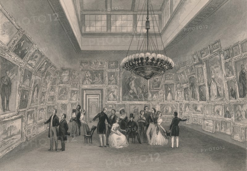 Exhibition of the Royal Academy. - Private View', c1844.