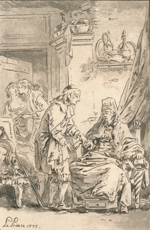 Le Toucher', 1775.