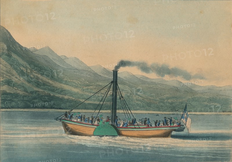A Trip Up Loch Lomond', 1825.