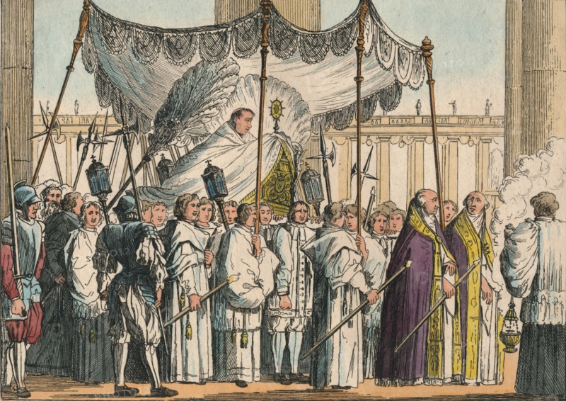 Il Sommo Pontefice Leone XII', c1824.