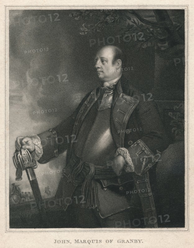 John, Marquis of Granby', c1758-1760, (1810).
