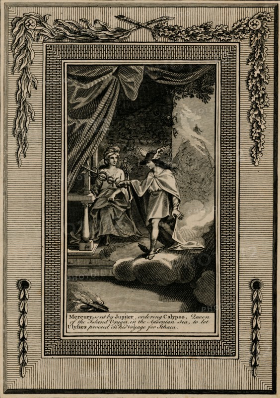 Mercury, sent by Jupiter...', late 18th-early 19th century.