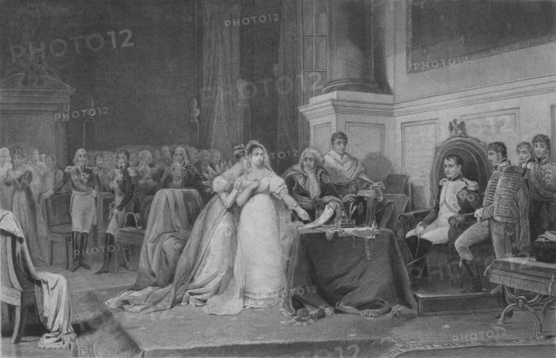 The Divorce of Josephine', 1846, (mid 19th century).