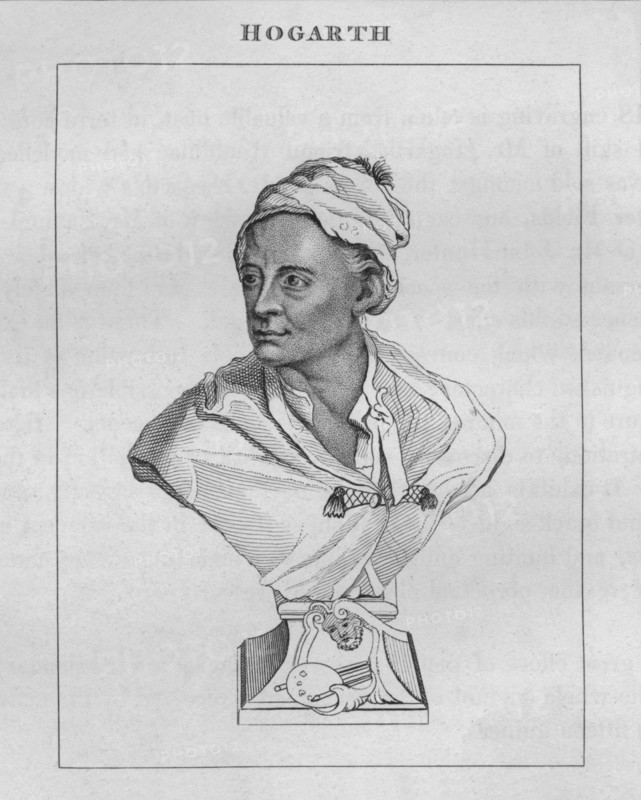 Hogarth', c1741, (1809).