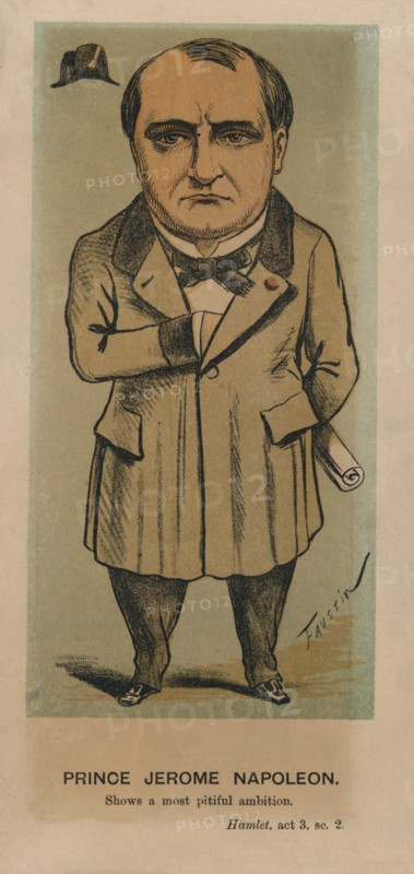 Prince Jerome Napoleon', 1874.