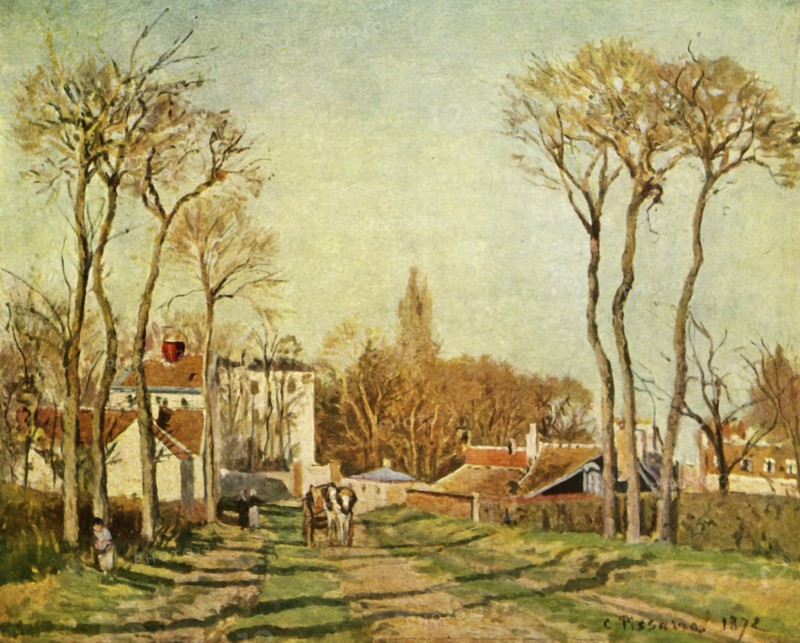 The Entrance to a Village', 1872, (1939).