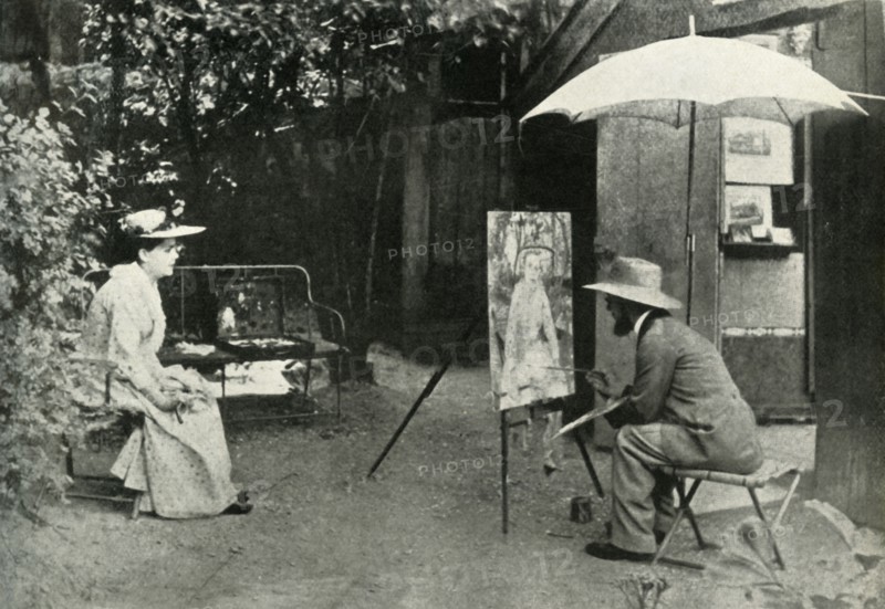 Toulouse-Lautrec painting Berthe la Sourde, 1890, (1947).