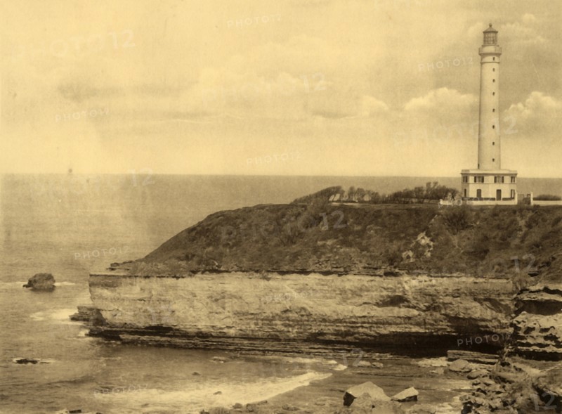 Biarritz - Le Phare, (The Lighthouse), c1930.