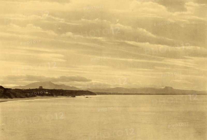 Biarritz - La Chaine des Pyrenees', c1930.