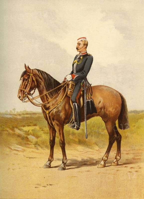 The Queen's Own Royal Regiment - Staffordshire Yeomanry', 1890.