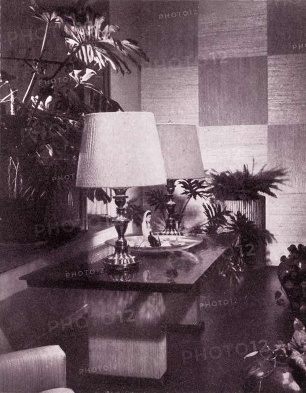 Corner of a large living-room, designed by Paul T. Frankl', 1949.