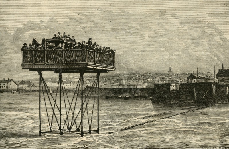 A Curious Rolling Bridge', 1882.