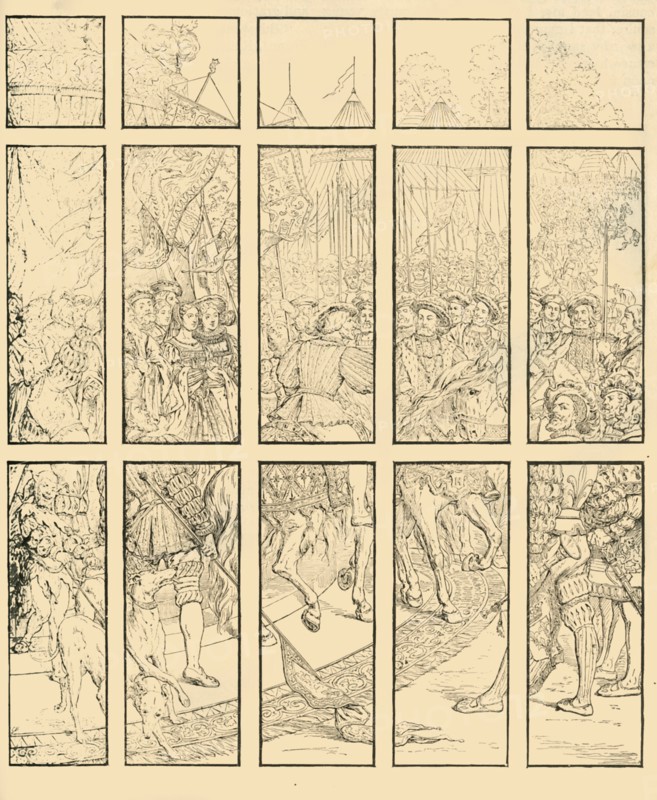 The Meeting of the Kings in the Golden Valley', 1883.