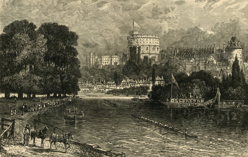Old Windsor (The Fourth of June)', 1881.
