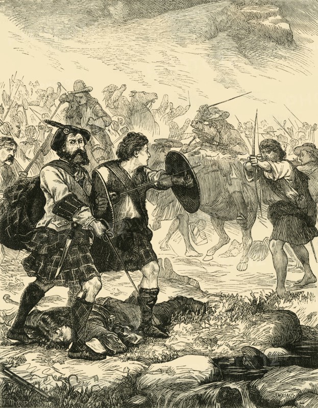 Lochiel at Killiecrankie', 1881.