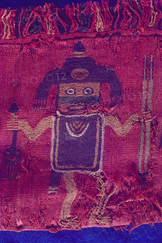 Textiles, Paracas Culture, Peru, 2015.