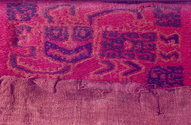 Textiles, Paracas Culture, Peru, 2015.
