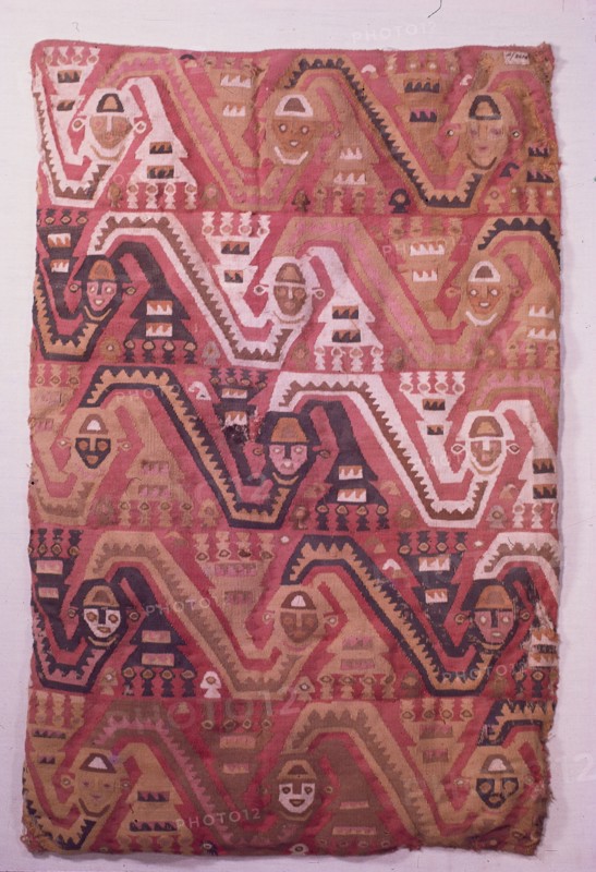 Textiles, Paracas Culture, Peru, 2015.