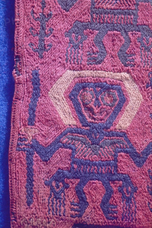 Textiles, Paracas Culture, Peru, 2015.