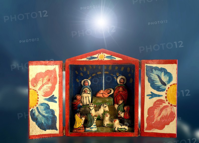 Nativity, Retablo, Ayacucho, Peru, 2015.