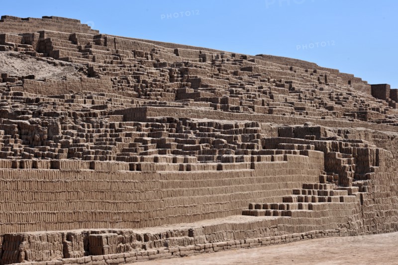 Huaca Pucllana Miraflores, Lima, Peru, 2015.