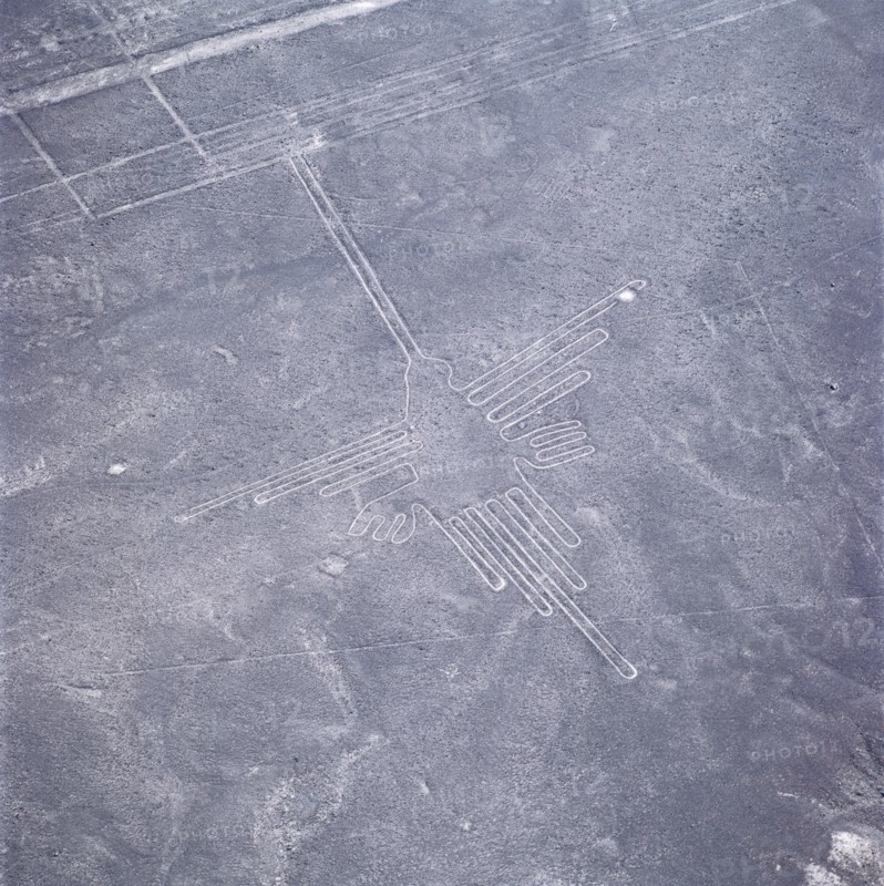The Hummingbird, Nazca Lines, Ica, Peru, 2015.