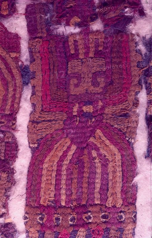 Textiles, Paracas Culture, Peru, 2015.