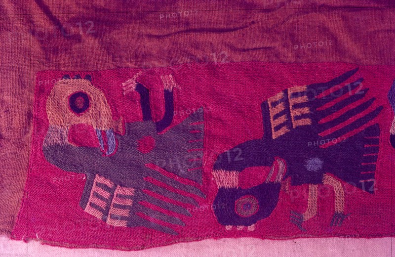 Textiles, Paracas Culture, Peru, 2015.