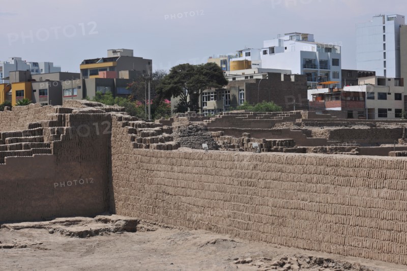 Huaca Pucllana Miraflores, Lima, Peru, 2015.