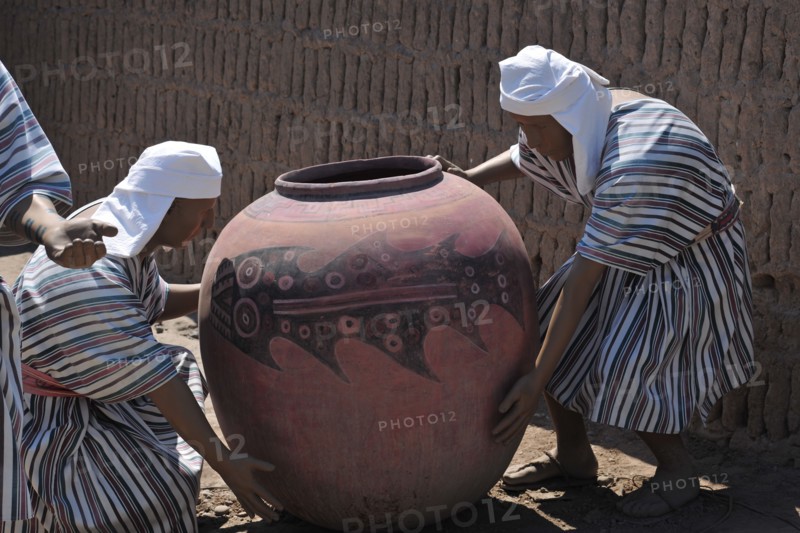 Huaca Pucllana Miraflores, Lima, Peru, 2015.