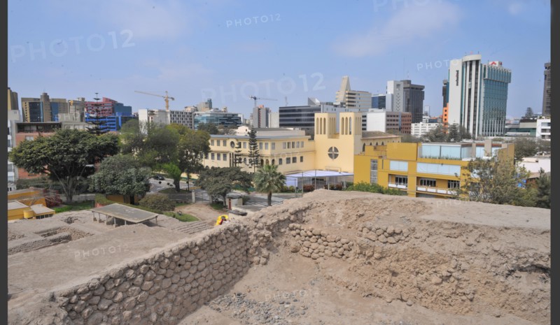Huaca Huallamarca San Isidro, Lima, Peru, 2015.