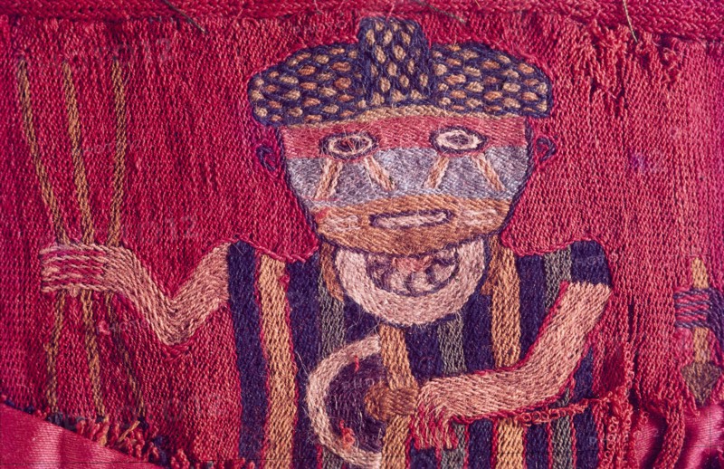 Textiles, Paracas Culture, Peru, 2015.