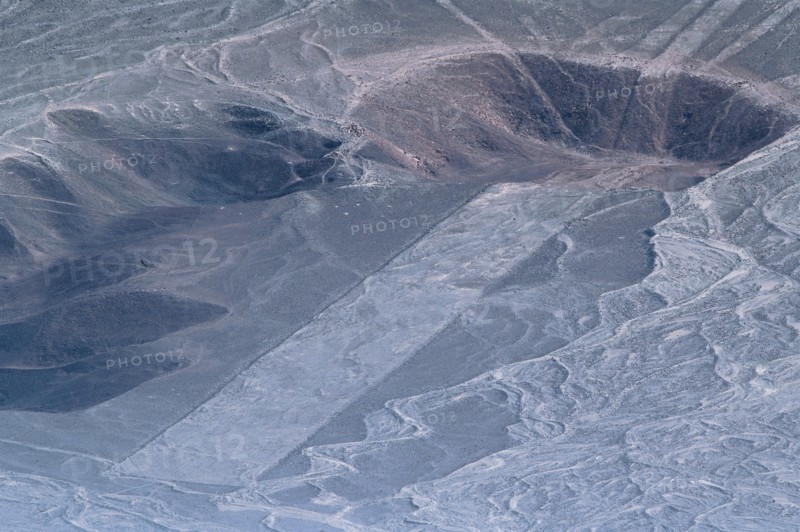 Line Design, Nazca Lines, Ica, Peru, 2015.