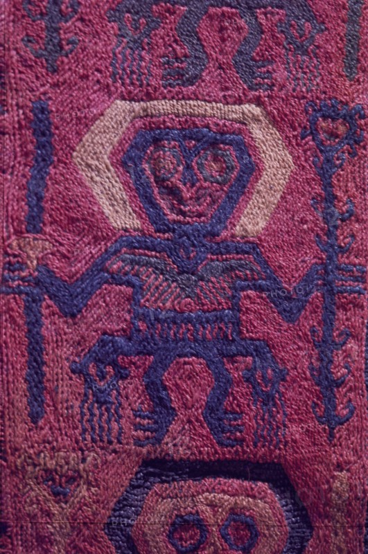 Textiles, Paracas Culture, Peru, 2015.