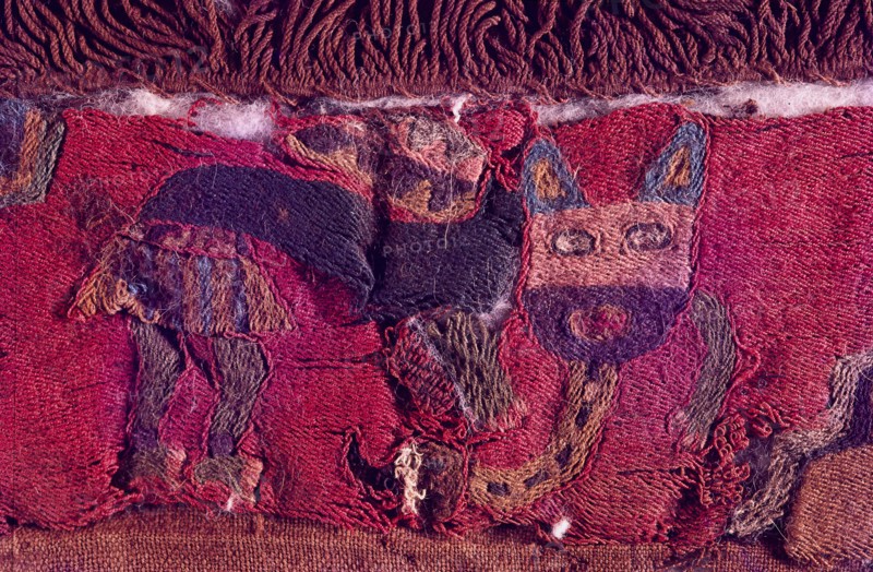 Textiles, Paracas Culture, Peru, 2015.
