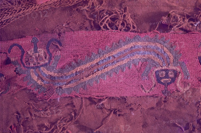 Textiles, Paracas Culture, Peru, 2015.