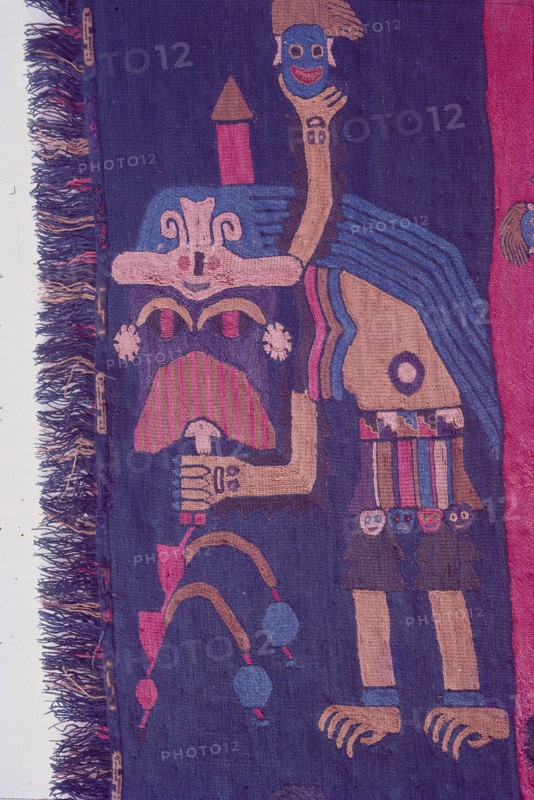 Textiles, Paracas Culture, Peru, 2015.