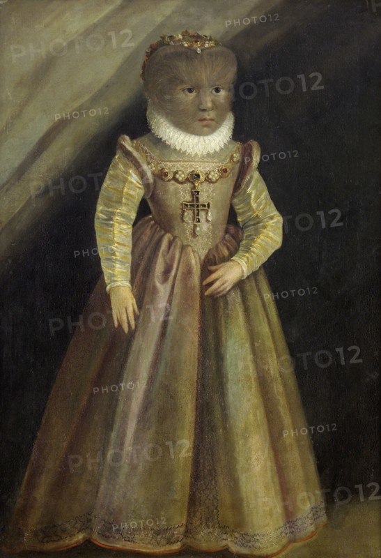 Portrait of Antonietta Gonsalvus , c. 1580.