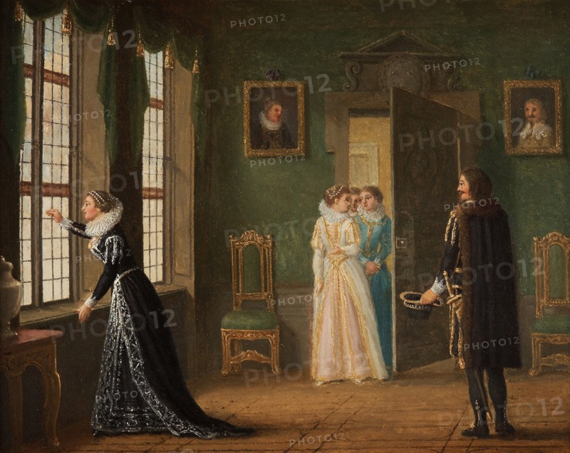 Ebba Brahe's betrothal to Jacob de la Gardie.