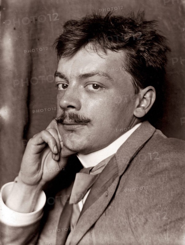 Portrait of Koloman Moser, 1890.
