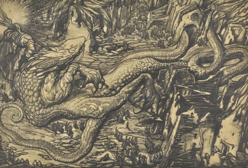 Le monstre de la guerre.