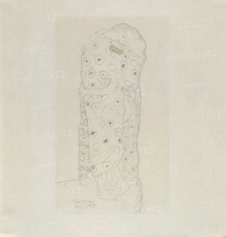 Standing Pair of Lovers, 1907-1908.