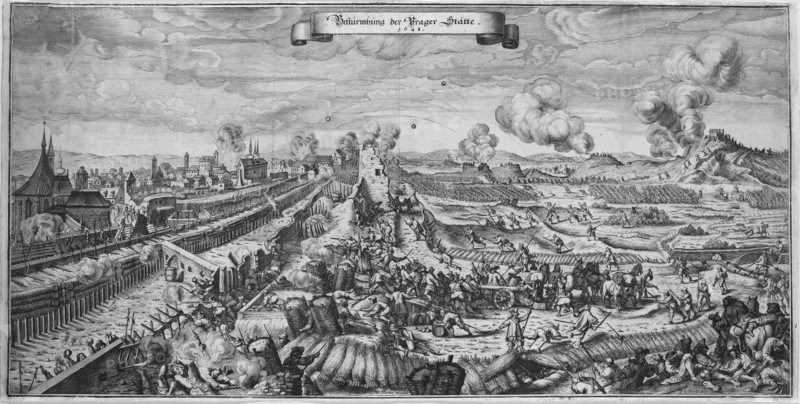 The Battle of Prague on October 1648, 1648.