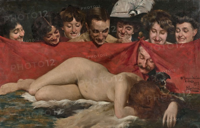 The peep show (Les voyeurs), 1912.