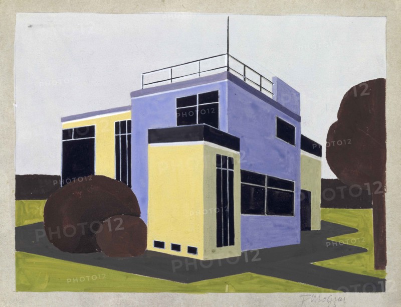 Design for a Detached House, 1923.